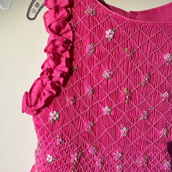 Lvli & Me Girls Smock Dress, size 5 - Picture 3 of 6